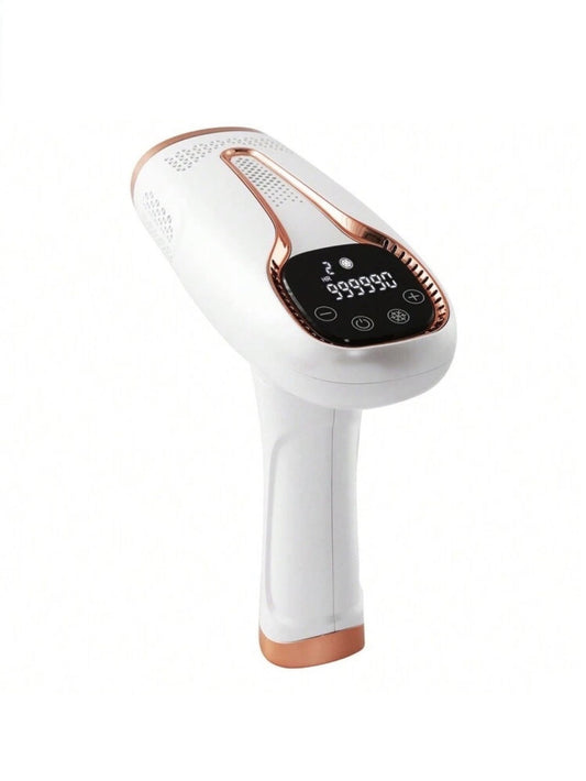 SkinPrime Pro™ IPL – LED Laser Hair Removal Device (White Edition).